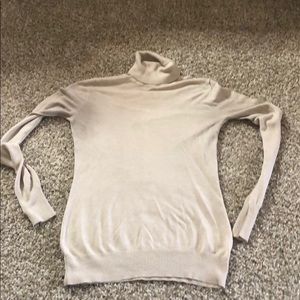 Banana Republic Light Gold Turtleneck